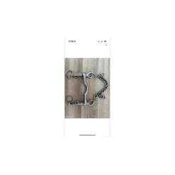- Marque inconnue - Mors Et Embouchures>Mors de filet et de bride 115 cm
