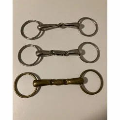 - Marque inconnue - Mors Et Embouchures>Mors double brisure 12,5 cm