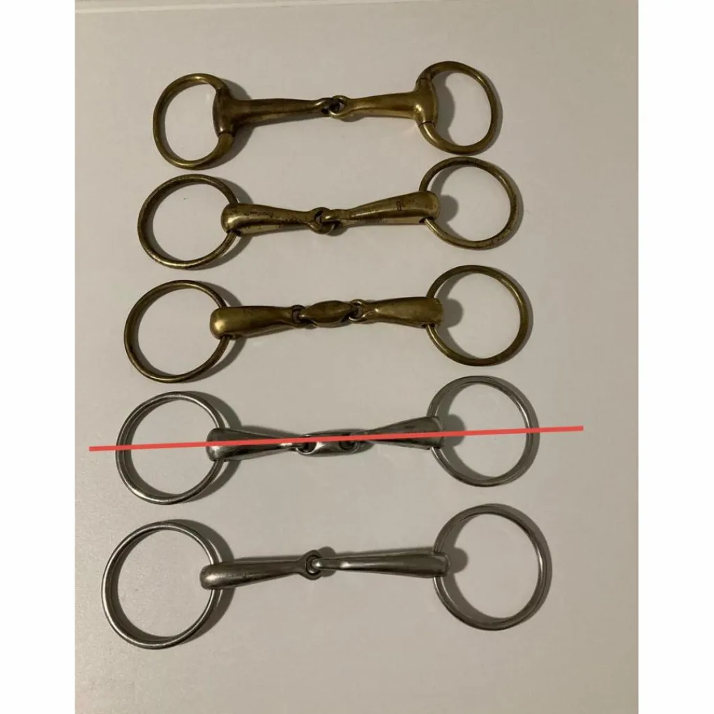 Mors simpe et double brisure (taille 13,5cm)*- Marque inconnue - Sale
