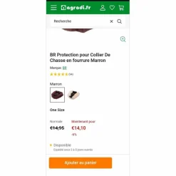 pad pour collier de chasse neuf*BR Discount