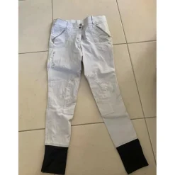 Alexandra Ledermann Pantalons De Concours>Pantalon blanc