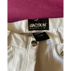 - Marque inconnue - Pantalons De Concours>Pantalon blanc de concours Jacson