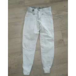 Pantalon blanc de concours Equi Comfort - Taille 34 - Bon état* New