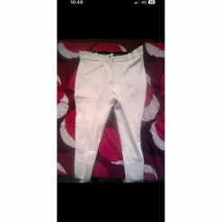 Fouganza Pantalons De Concours>pantalon blanc