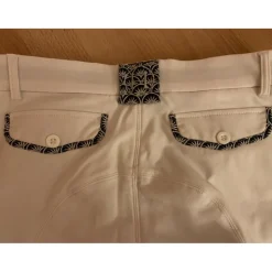 Pantalon blanc , taille 38*Harcour