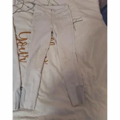 Pantalon blanc starlight 134/140*HKM Hot
