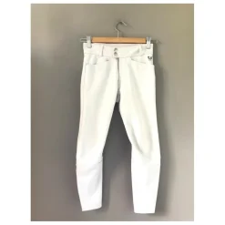 HorsePilot Pantalons De Concours>pantalon blanc horse pilot, t 12 ans