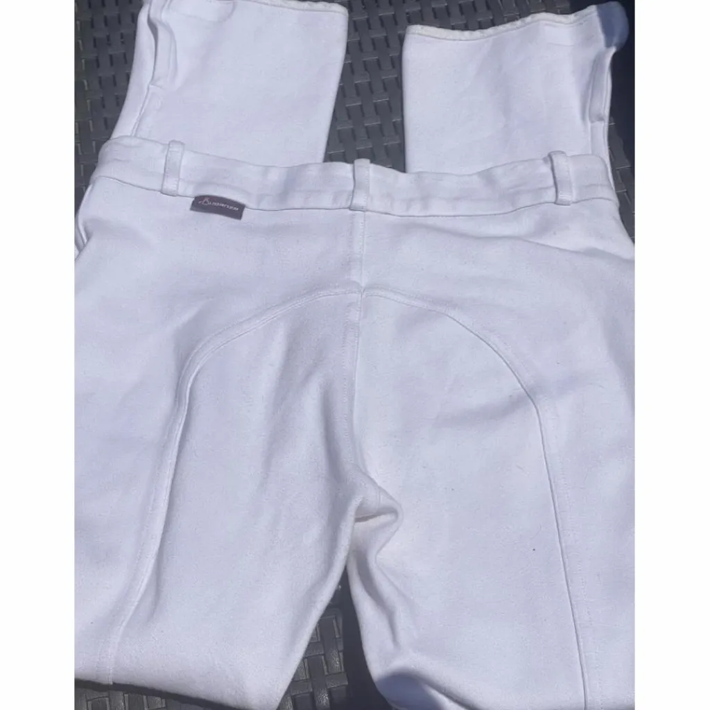 Pantalon concours blanc équitation*Fouganza Clearance