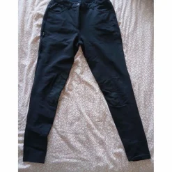 Fouganza Pantalons>Pantalon d'équitation noir imperméable