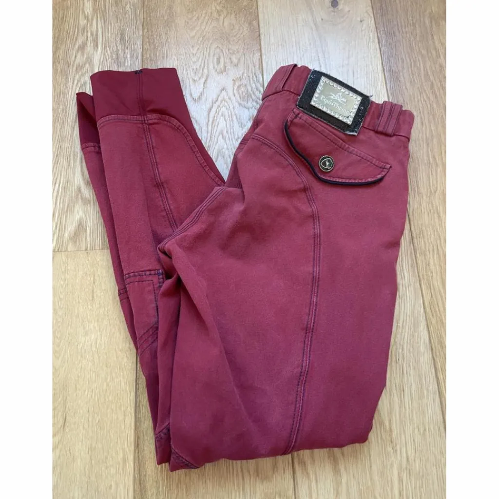 Equitheme Pantalons>Pantalon equi thème taille 36 rouge