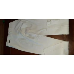 Pantalon equitation blanc Decathlon T 36 BE*Fouganza Clearance
