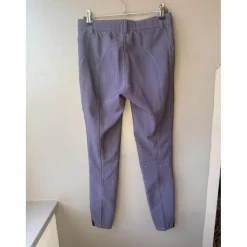 Pantalon équitation cheval poney Equithème Lotty 36/S grip antidérapant bleu marine violet*Equitheme Hot