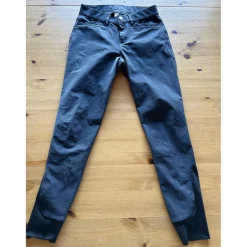 Pantalon équitation noir Equithème Georg fond silicone homme*Equitheme Clearance