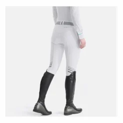 Pantalon X-plosive Horse Pilot Femme - neuf avec étiquette - blanc et gris argenté*HorsePilot Discount