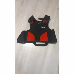 Fouganza Gilets De Cross Et Coques Dorsales>Plastron noir