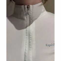 Polo blanc Equithème*Equitheme Hot