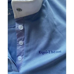 Polo bleu*Equitheme Discount