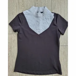 Polo concours , noir, taille S*Equitheme New