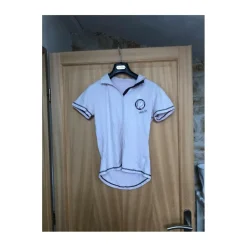 Polo d'équitation rose*Fouganza New
