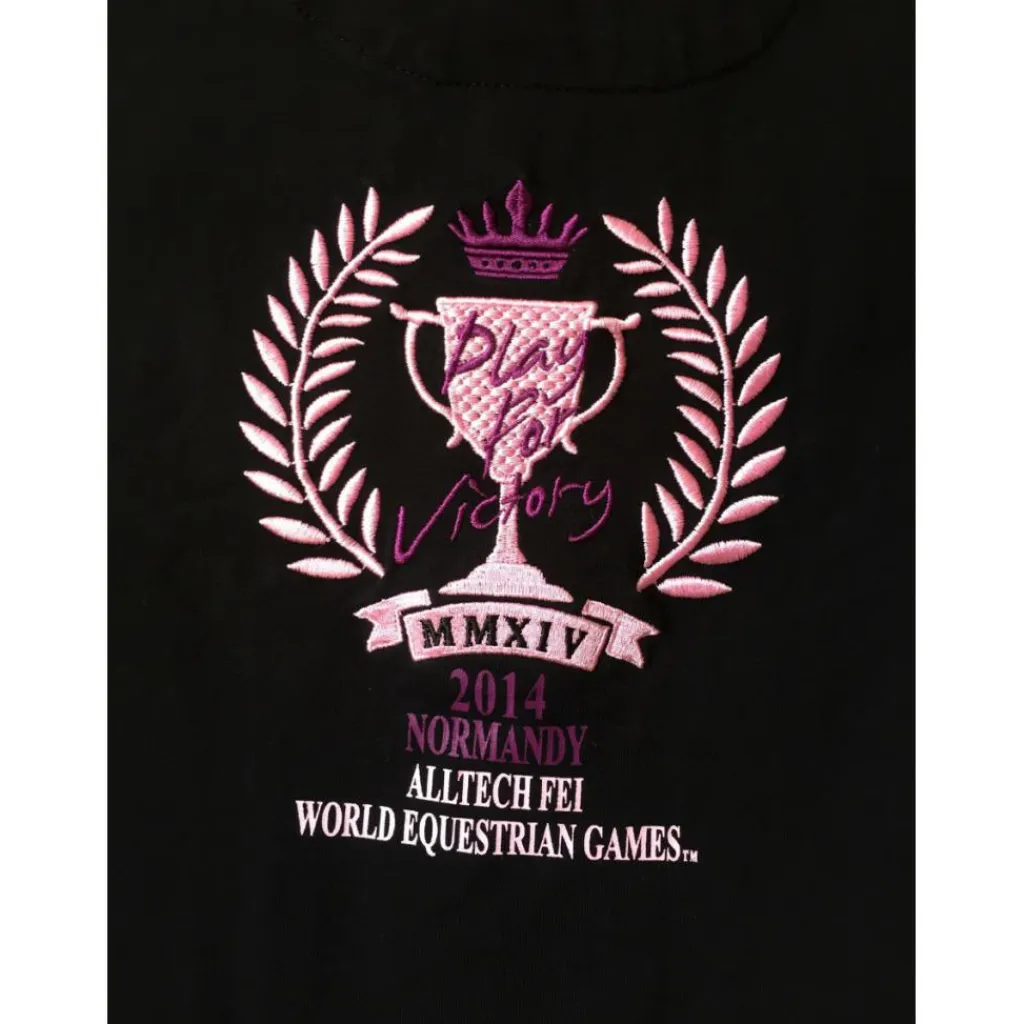 Equitheme Polos / Tshirts Équitation>Polo Equithème "Jeux "Victory" World Equestrian Games"