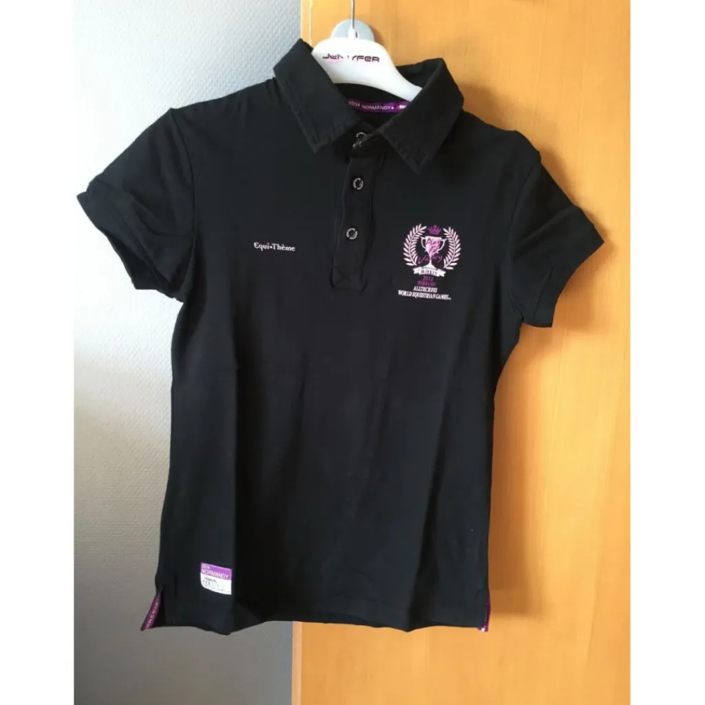 Equitheme Polos / Tshirts Équitation>Polo Equithème "Jeux "Victory" World Equestrian Games"