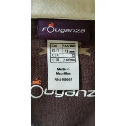 Polo marron taille 12 ans*Fouganza Discount