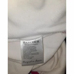 Polo concours blanc et rose*Harcour Hot
