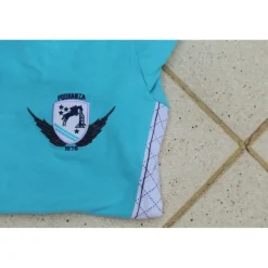 Fouganza Polos / Tshirts Équitation>Polo manches longues bleu ciel