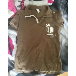 Polo marron*Fouganza Hot