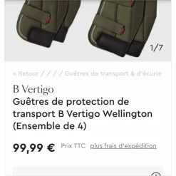 Protection transport*Horze New