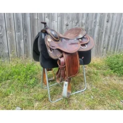 - Marque inconnue - Selles De Western>*RARE* selle western Triple W xfqh 'Platinium'