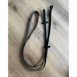 Fouganza Rênes>Rênes fines cuir grip 125cm