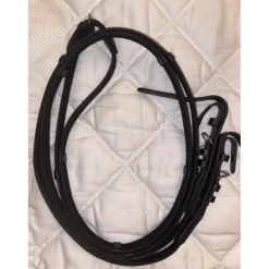 Fouganza Rênes>Rênes grip noires