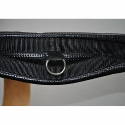 Fouganza Sangles>Sangle anatomique synthétique noire 125cm