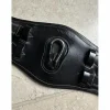 Jump'In Sangles>Sangle courte en cuir noir Jump’in