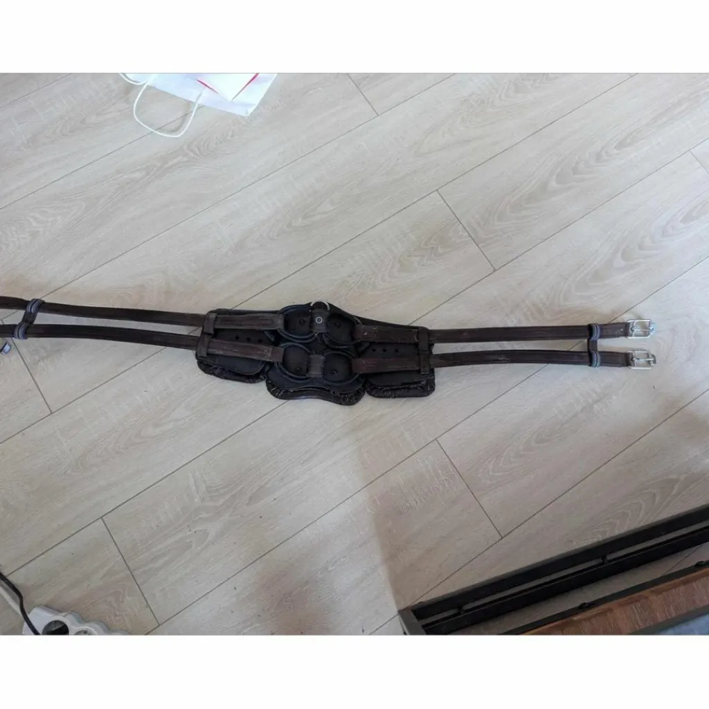 Sangle Equisoft 120 marron*Stubben Discount