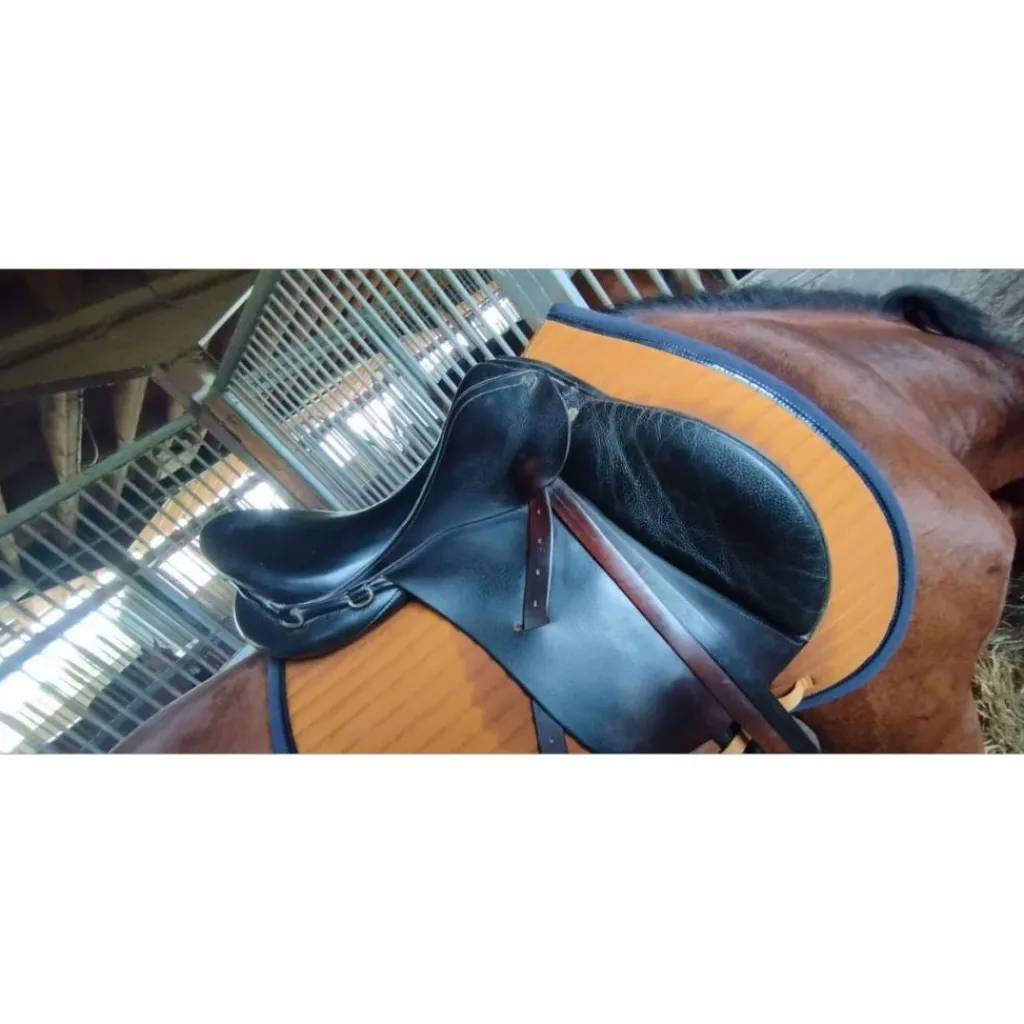 Selle baudet cuir noir*- Marque inconnue - Clearance