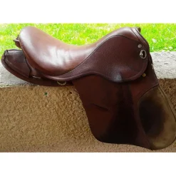 Selle cuir mixte/randonnée*- Marque inconnue -