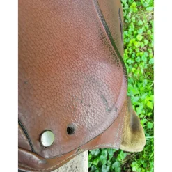 Selle cuir mixte/randonnée*- Marque inconnue -