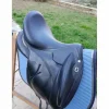 Selle de dressage noire makila lab E de 2022, avec une bande Swarovski*Devoucoux Clearance