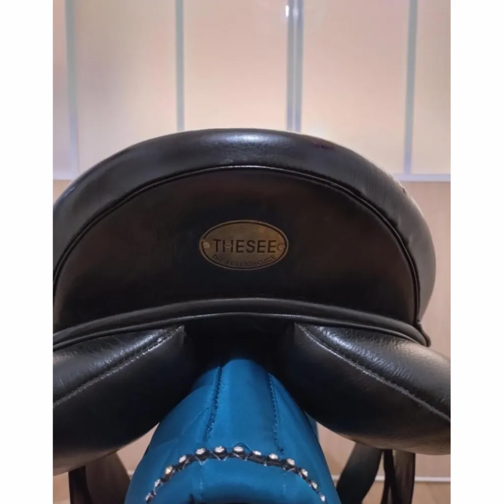 - Marque inconnue - Selles De Dressage>Selle de dressage Thésée 17,5 - Parfait état