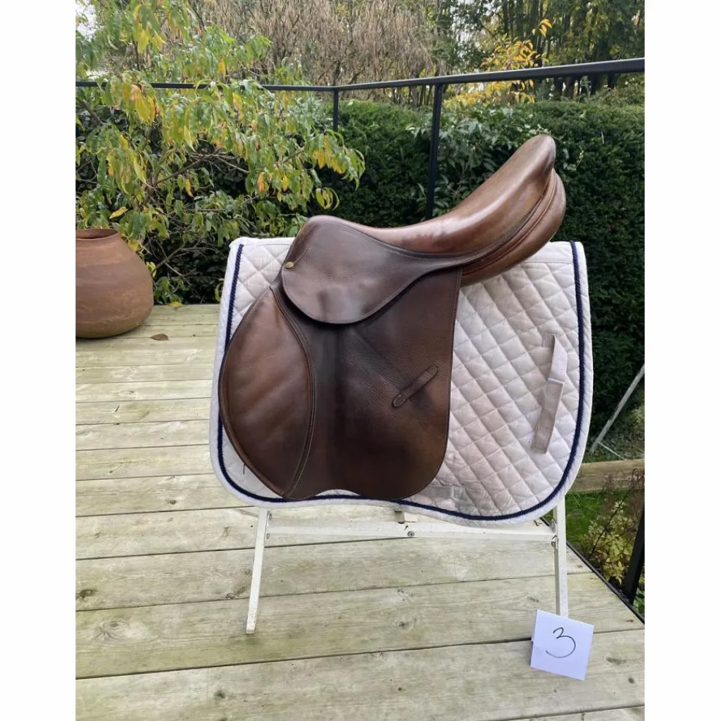 Delgrange Selles D'Obstacle>Selle CSO/mixte, 17.5