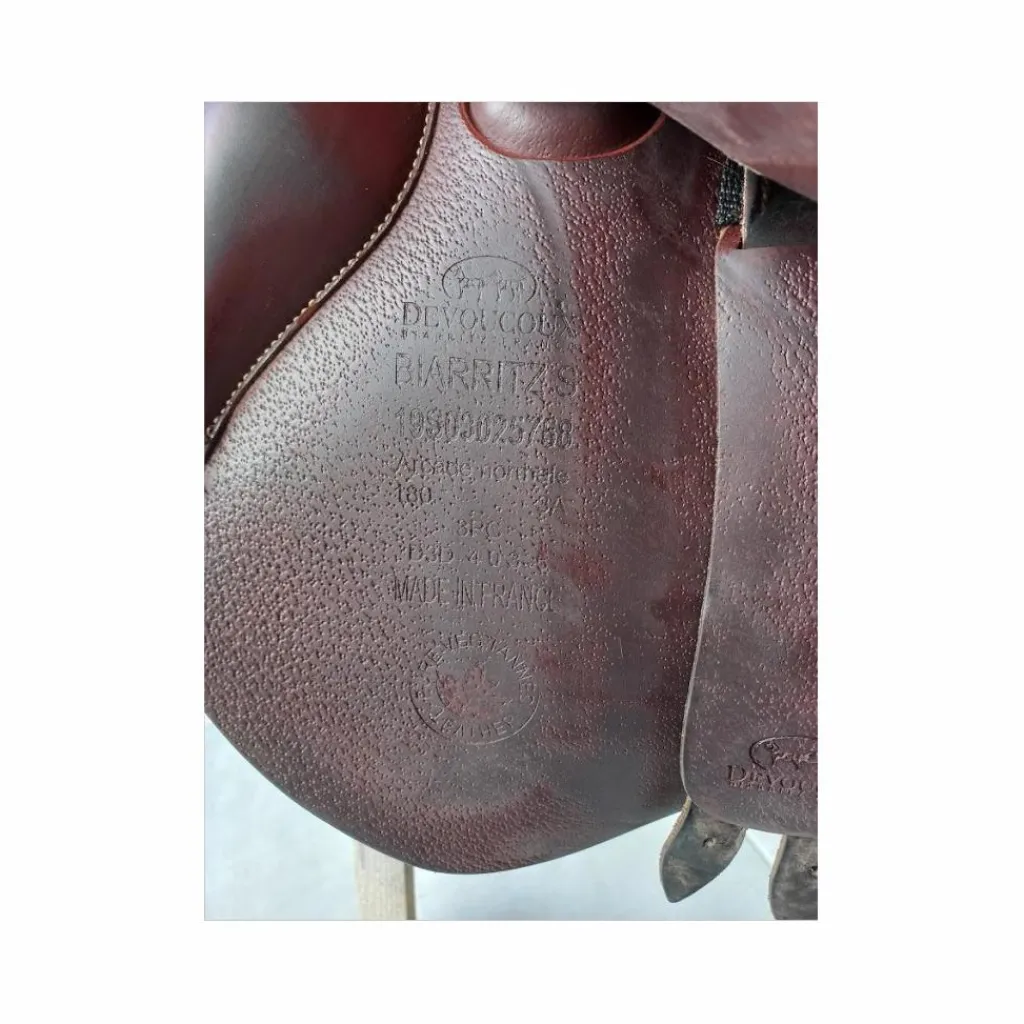 Selle Biarritz S – 2019 – 18" / Quartiers 3A – Parfait État*Devoucoux Discount