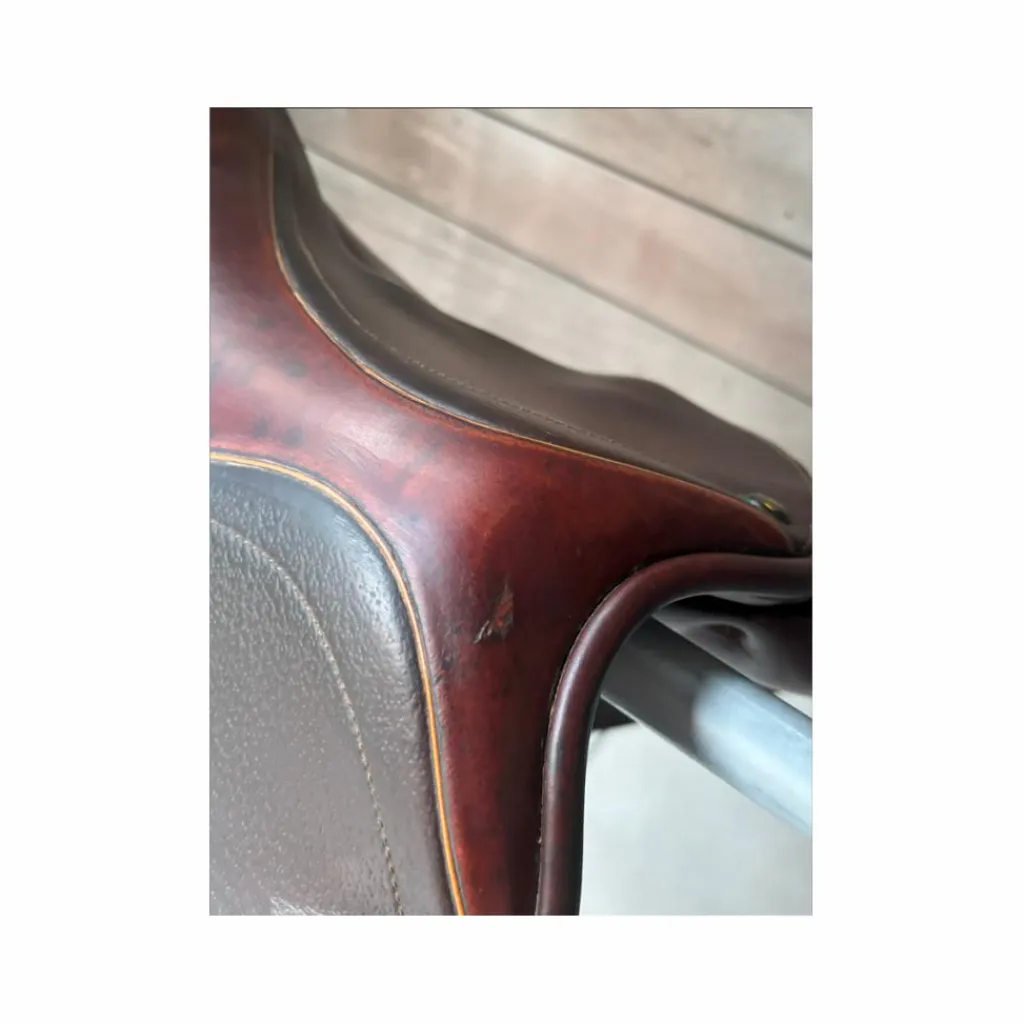 Zaldi Selles Mixtes>Selle d’équitation mixte de marque - Taille 17’’