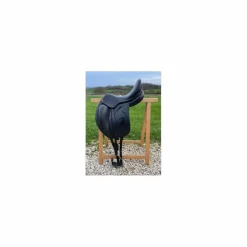 Selle dressage noire 17' excellent état*Vincent Gaffet Discount