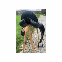Selle dressage noire 17' excellent état*Vincent Gaffet Discount