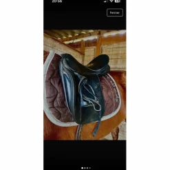 Selle dressage maestoso de luxe*Stubben New