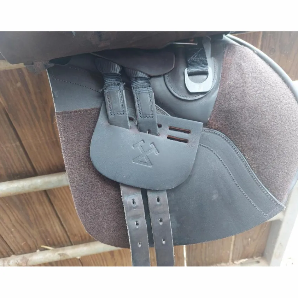 Selles Mixtes>Selle en cuir Ideal Mixte 17,5