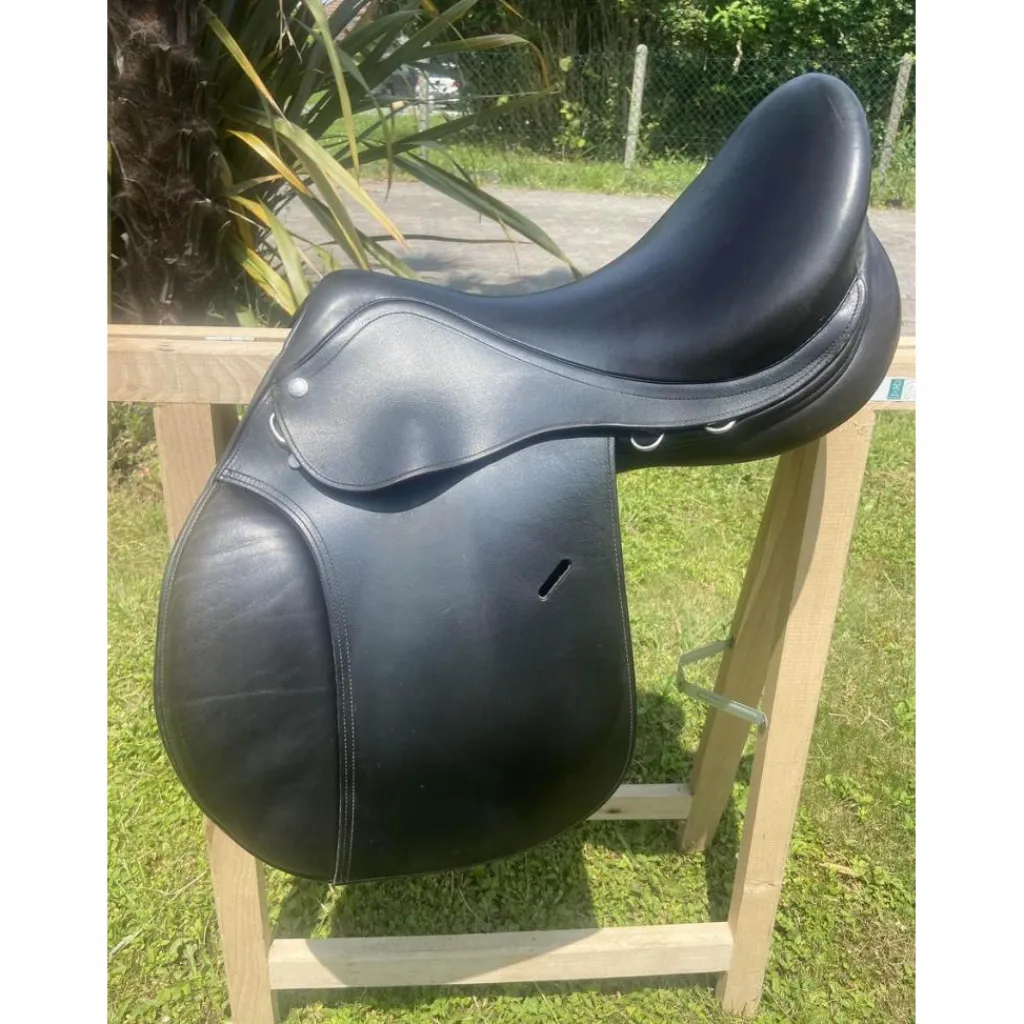 Eric Thomas Selles Mixtes>selle noire 17 pouce