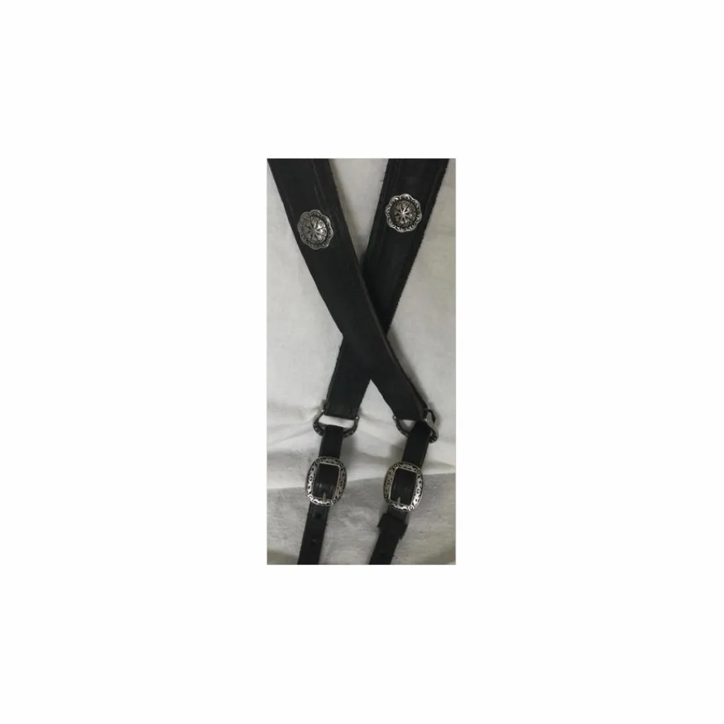 - Marque inconnue - Autres Selles (Amazone, Barefoot, Australienne...)>Selle EZ fit en cuir sans arcon + accessoires